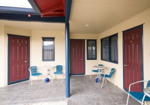 Claremonte Motor Lodge – Motel Unit Additions room entrance Waipukurau Construction