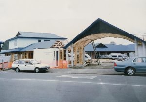 Waipukurau Construction archway