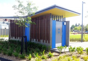 Hastings Skate Park – Public Toilet back - Waipukurau Construction