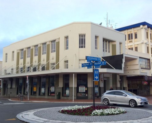 Bank of New South Wales – Structural Upgrade & Alterations outside - Waipukurau Construction