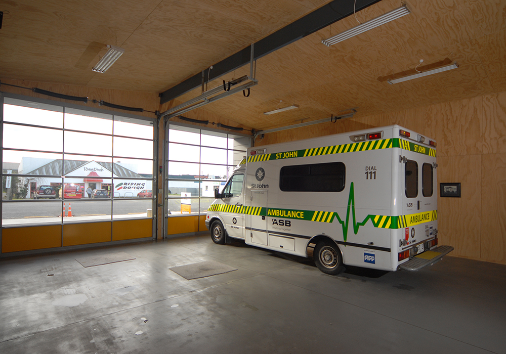 St John Ambulance garage
