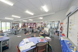 Napier Central School – New Classroom Block inside - Waipukurau Construction